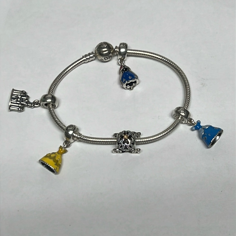 Disney princess Pandora charm bracelet